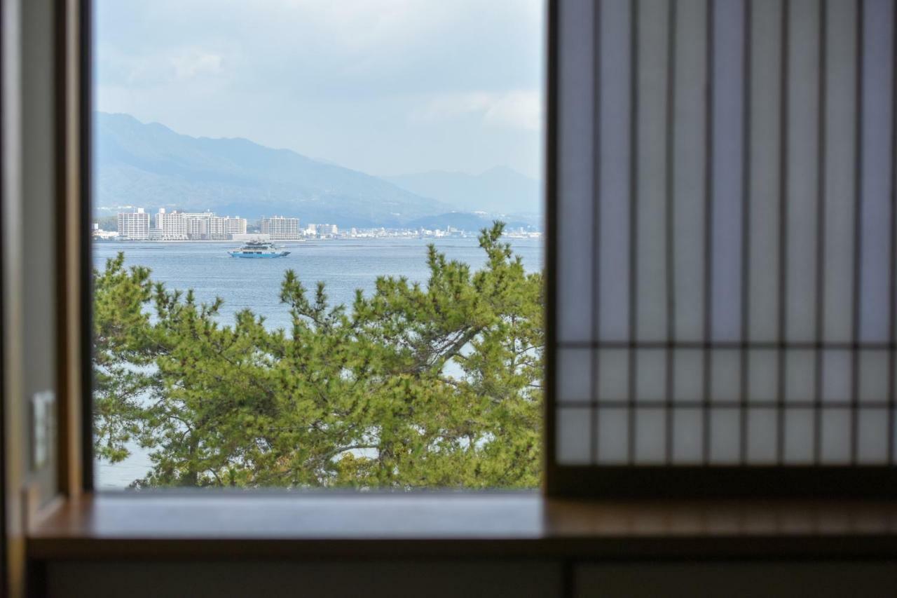 Hotel Miyajima Morinoyado Hatsukaichi Esterno foto