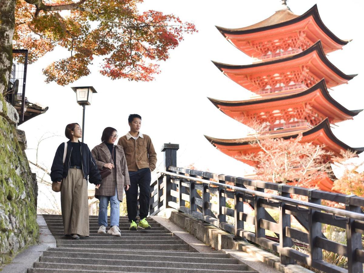 Hotel Miyajima Morinoyado Hatsukaichi Esterno foto